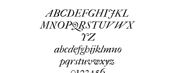 IM FELL French Canon PRO Italic Preview