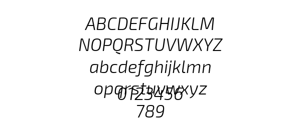 Exo 2 Light Italic Preview